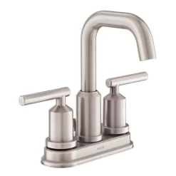 Moen Gibson Brushed Nickel Bathroom Faucet 4 in.