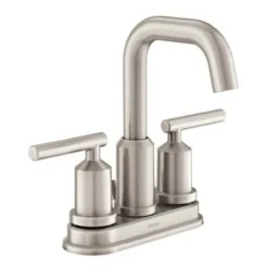 Moen Gibson Brushed Nickel Bathroom Faucet 4 in.