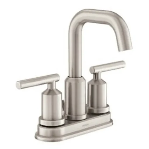 Moen Gibson Brushed Nickel Bathroom Faucet 4 in.