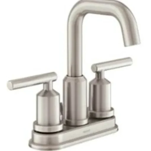 Moen Gibson Brushed Nickel Bathroom Faucet 4 in.