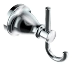 Moen Hilliard 2 in. W X 2.34 in. L Chrome Robe Hook