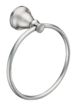 Moen Hilliard Brushed Nickel Towel Ring Metal