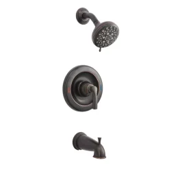 Moen HIlliard 1-Handle Bronze Tub and Shower Faucet