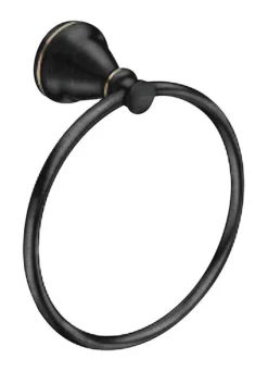 Moen Hilliard Mediterranean Bronze Towel Ring Metal