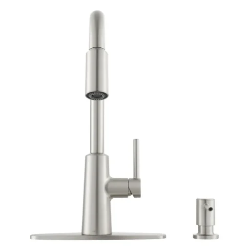 Moen Nori One Handle Stainless Steel Pull-Down Kitchen Faucet