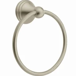 Moen Preston Brushed Nickel Towel Ring Die Cast Zinc