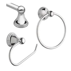 Moen Preston Chrome Chrome Metal Bath Hardware Kit