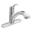 Moen Renzo One Handle Chrome Pull-Out Kitchen Faucet