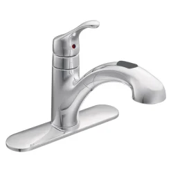 Moen Renzo One Handle Chrome Pull-Out Kitchen Faucet