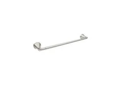 Moen Tiffin Brushed Nickel Towel Bar 18 in. L Metal