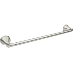 Moen Tiffin Brushed Nickel Towel Bar 18 in. L Metal