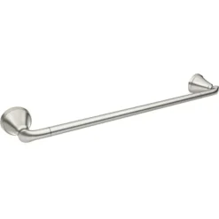 Moen Tiffin Brushed Nickel Towel Bar 24 in. L Metal