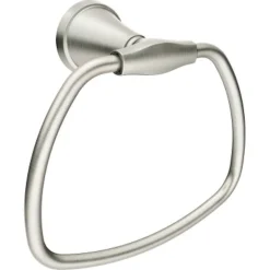 Moen Tiffin Brushed Nickel Towel Ring Metal