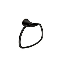 Moen Tiffin Mediterranean Bronze Towel Ring Metal