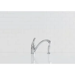Moen Torrance One Handle Chrome Kitchen Faucet Side Sprayer Included