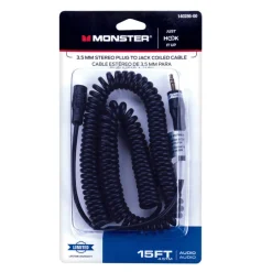 Monster Just Hook It Up Stereo Jack Cable 1 pk