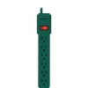 Monster Just Power It Up 3 ft. L 6 outlets Power Strip Green