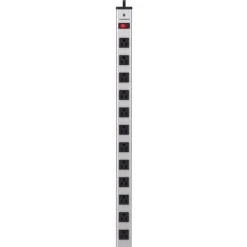 Monster Just Power It Up 6 ft. L 12 outlets Power Strip Silver