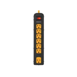 Monster Just Power It Up 3 ft. L 6 outlets Surge Protector w/USB White 1080 J