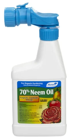 Monterey 70% Neem Oil Organic Insect Killer Liquid Concentrate 1 pt