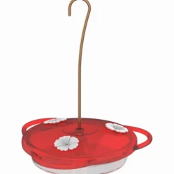More Birds Hummingbird 6 Plastic Nectar Feeder 3 ports (Pack of 4)