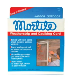 Mortite Gray Silicone Caulking Cord For Gaps and Openings 90 ft. L X 0.25 in.