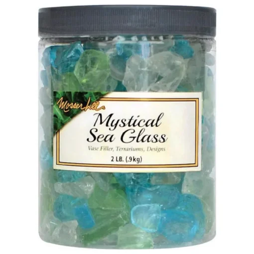Mosser Lee Mystical Sea Glass Assorted Vase Filler 2 Lb.