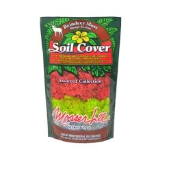 Mosser Lee Soil Cover Organic Assorted Reindeer Moss 3 oz
