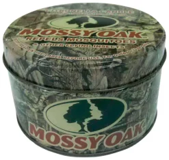 Mossy Oak Candle with Holder Wax For Mosquitoes/Other Flying Insects 8 oz. (Pack of 9)