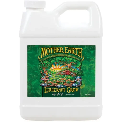 Mother Earth Liquicraft Grow Hydroponic Plant Nutrients 1 qt.