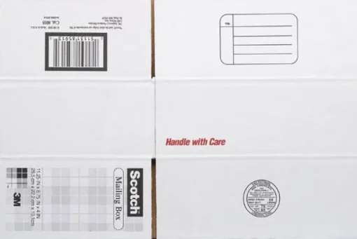 MOVING BOX CARDBOARD 6"H