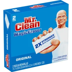 Mr. Clean Original Medium Duty Magic Eraser For Multi-Purpose 4.6 in. L (Pack of 12)