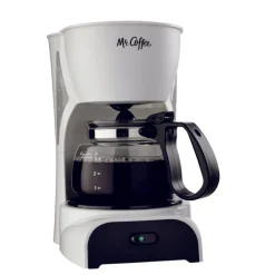 Mr. Coffee Simple Brew 4 White Coffee Maker