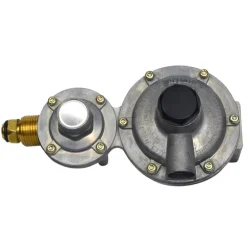 Mr. Heater 3/8 in. D Steel Excess Flow Soft Nose P.O.L x Female Pipe Thread Propane Regulator Kit