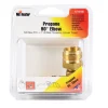 Mr. Heater Gold Brass Restricted Flow Soft Nose P.O.L. Propane Elbow