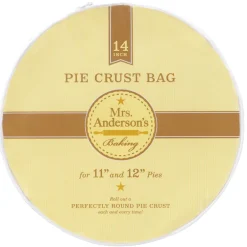 Mrs. Anderson's Baking Baking 14 in. W X 14 in. L 14.375 in. Pie Crust Bag White