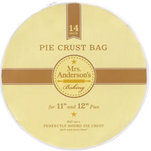Mrs. Anderson's Baking Baking 14 in. W X 14 in. L 14.375 in. Pie Crust Bag White