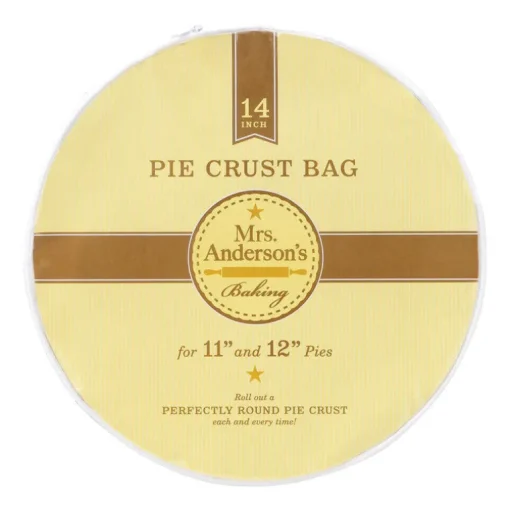 Mrs. Anderson's Baking Baking 14 in. W X 14 in. L 14.375 in. Pie Crust Bag White