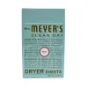 Mrs. Meyer's Clean Day Basil Scent Fabric Softener Sheets 80 pk