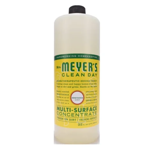 Mrs. Meyer's Clean Day Honeysuckle Scent Concentrated Organic Multi-Surface Cleaner Liquid 32 oz