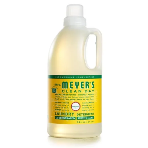 Mrs. Meyer'S Clean Day Honeysuckle Scent Laundry Detergent Liquid 64 Oz. 1 Pk