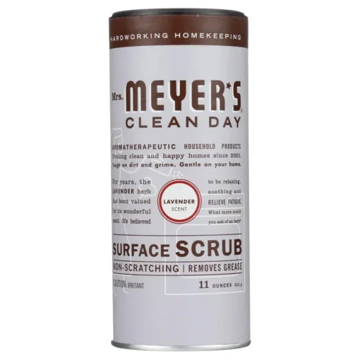 Mrs. Meyer's Clean Day Lavender Scent Surface Scrub 11 oz. (Pack of 6)