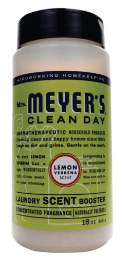 Mrs. Meyer's Clean Day Lemon Scent Laundry Scent Booster Powder 18 oz. 1 pk (Pack of 6)