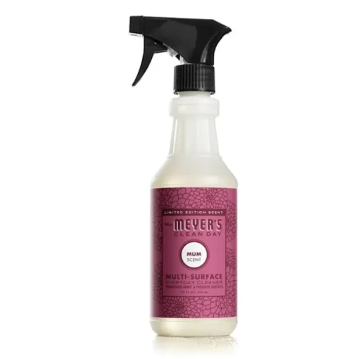 Mrs. Meyer's Clean Day Mum Scent Organic Multi-Surface Cleaner, Protector and Deodorizer Liquid 16 oz. (Pack of 6)