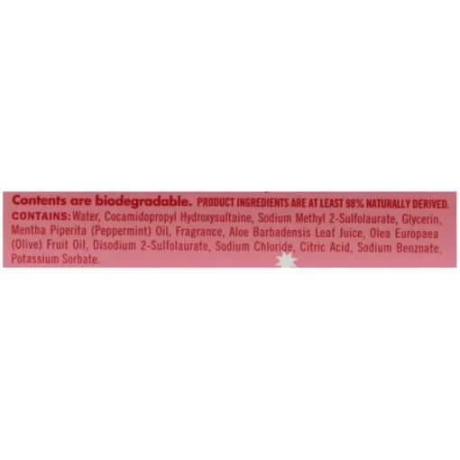 Mrs. Meyer's Clean Day Organic Peppermint Scent Antibacterial Liquid Hand Soap 12.5 oz. (Pack of 6)
