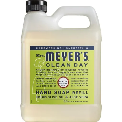 Mrs. Meyer's Clean Day Organic Lemon Verbena Scent Liquid Hand Soap 33 oz