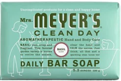 Mrs. Meyer's Clean Day Organic Basil Scent Bar Soap 5.3 oz. (Pack of 12)