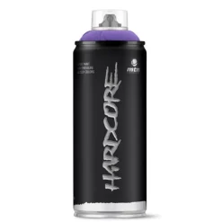 MTN Hardcore Gloss Anonymous Violet Spray Paint 11 oz (Pack of 6).