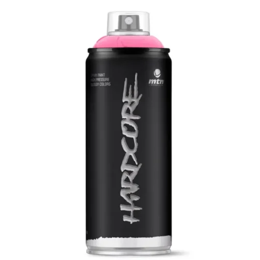 MTN Hardcore Gloss Magenta Spray Paint 11 oz (Pack of 6).