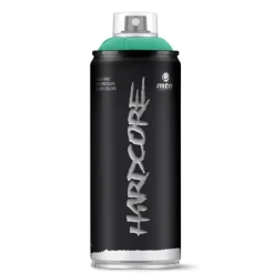 MTN Hardcore Gloss Paris Green Spray Paint 11 oz (Pack of 6).